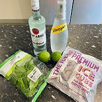 3⃣️步拥有杰伦同款mojito|百加得鸡尾酒调酒的做法图解1