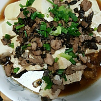 水豆腐蒸肉的做法图解1