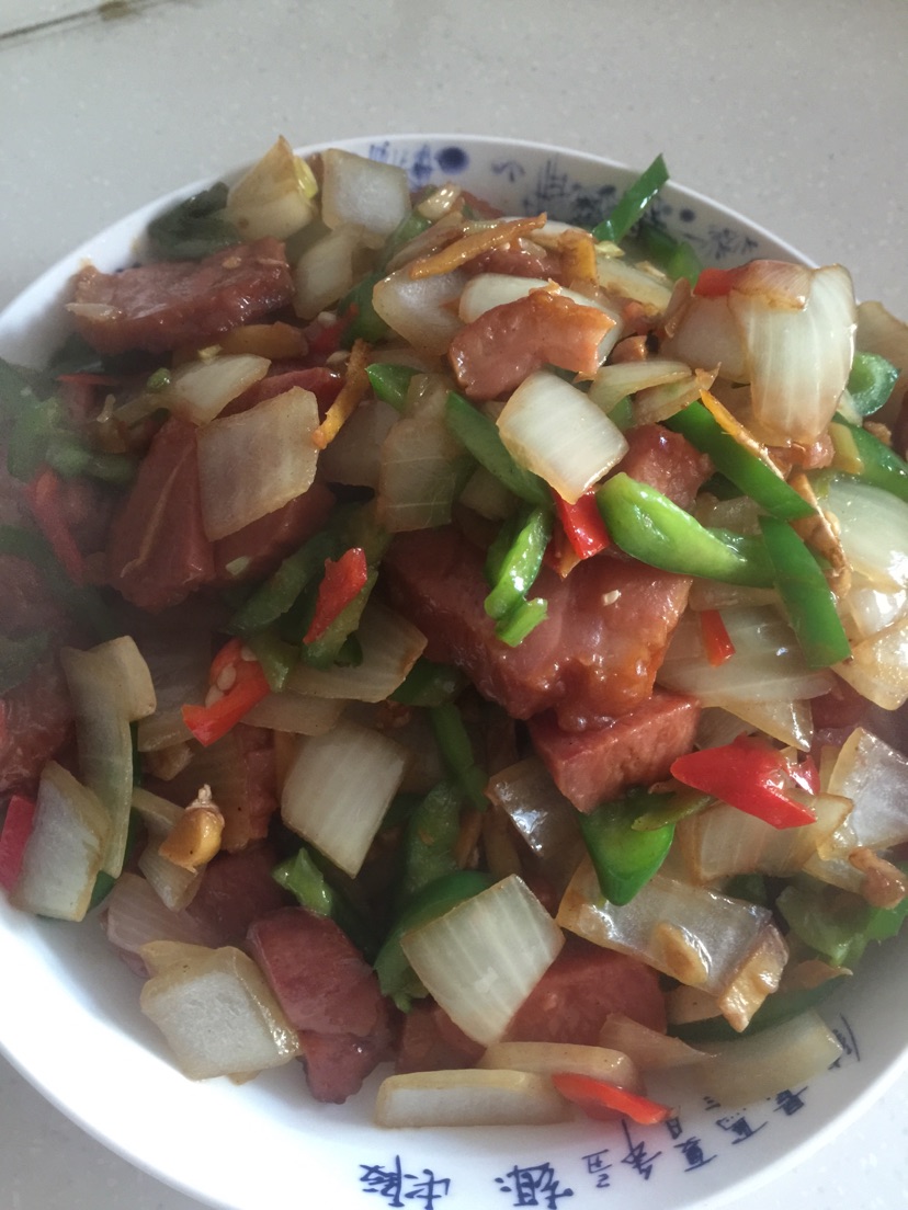 烤鸭胸肉爆洋葱的做法图解11