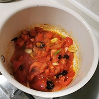 番茄虾滑汤的做法图解4