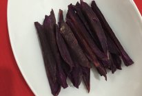 自制烤紫薯条的做法