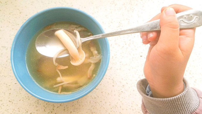 火腿菌菇汤