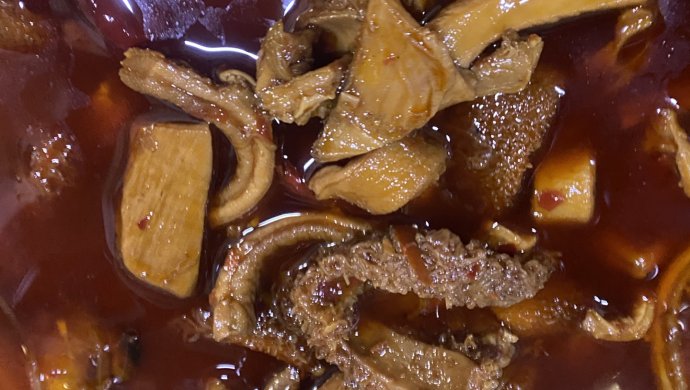 牛肚锅子锅子吃起来