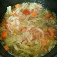 蔬菜瘦身汤的做法图解4