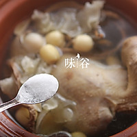 白莲茶树菇鸽子汤 | 味谷的做法图解6