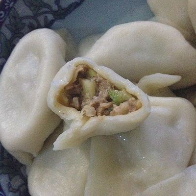 榨菜青椒猪肉饺子--乌江榨菜