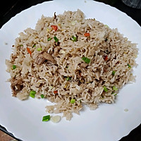 虾酱炒饭的做法图解7