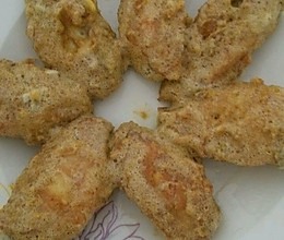 蛋黄鸡翅的做法