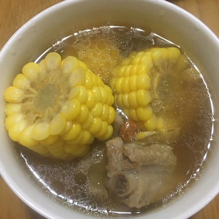 高压锅玉米排骨汤的做法