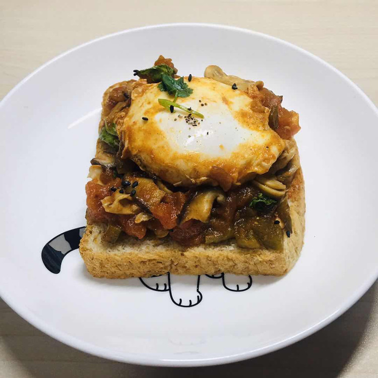 高颜值brunch：shakshuka的做法