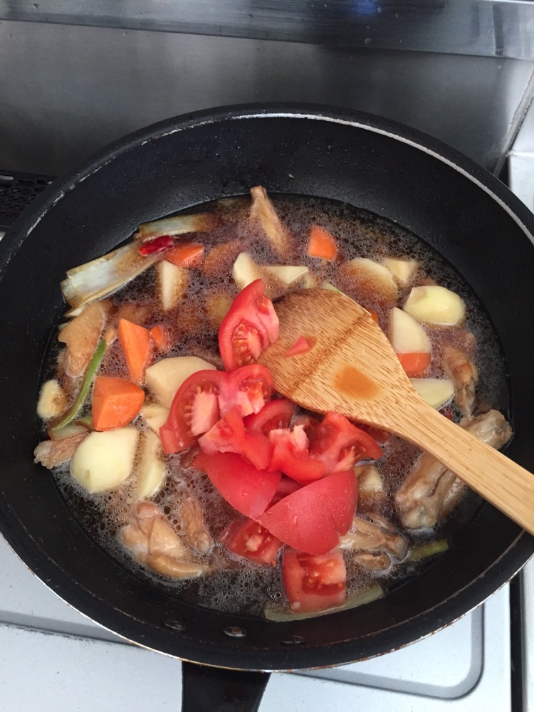 土豆烧鸡翅的做法图解8