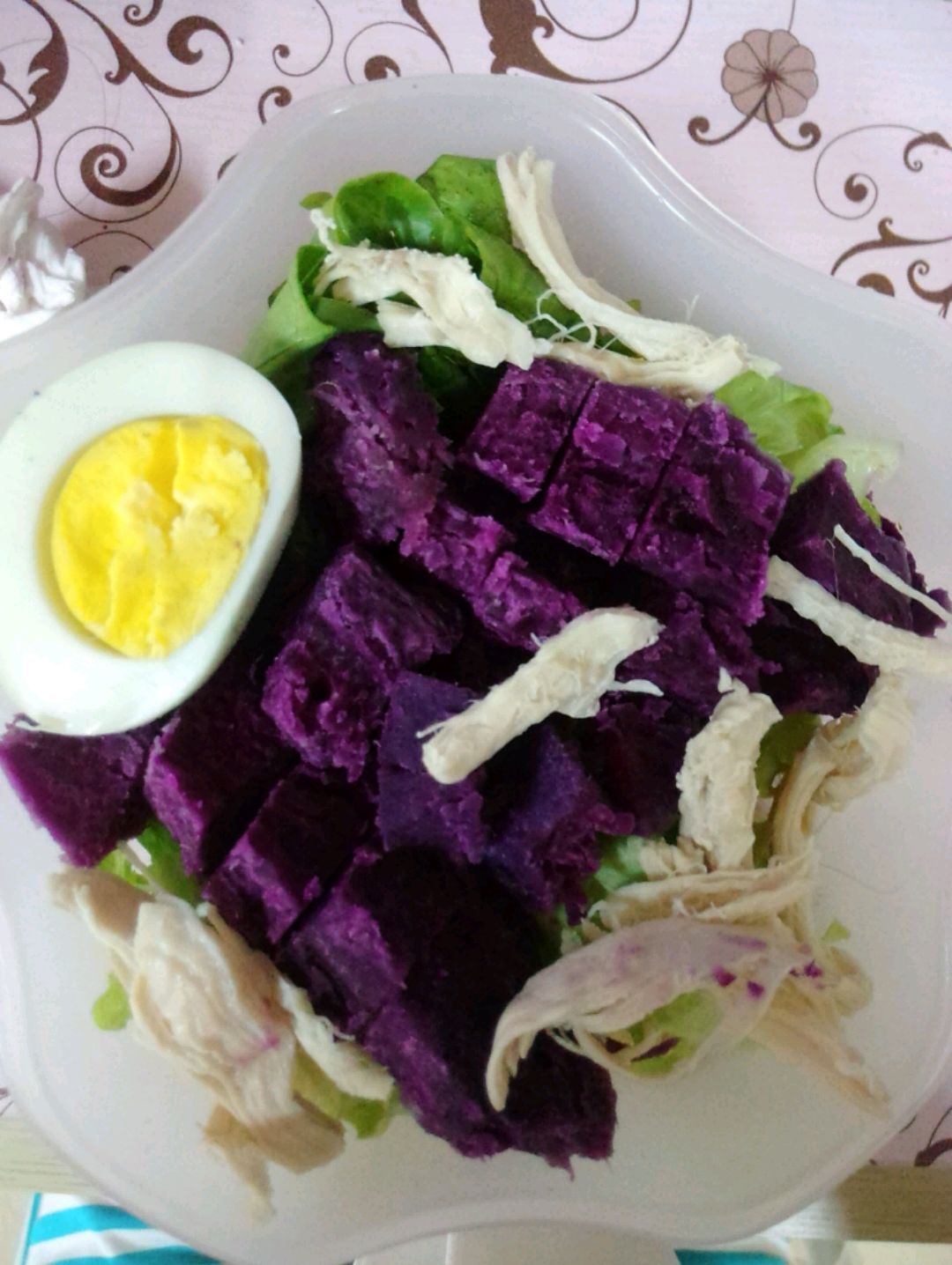 香甜玉米紫薯沙拉的做法_【图解】香甜玉米紫薯沙拉怎么做如何做好吃_香甜玉米紫薯沙拉家常做法大全_霖酱_豆果美食