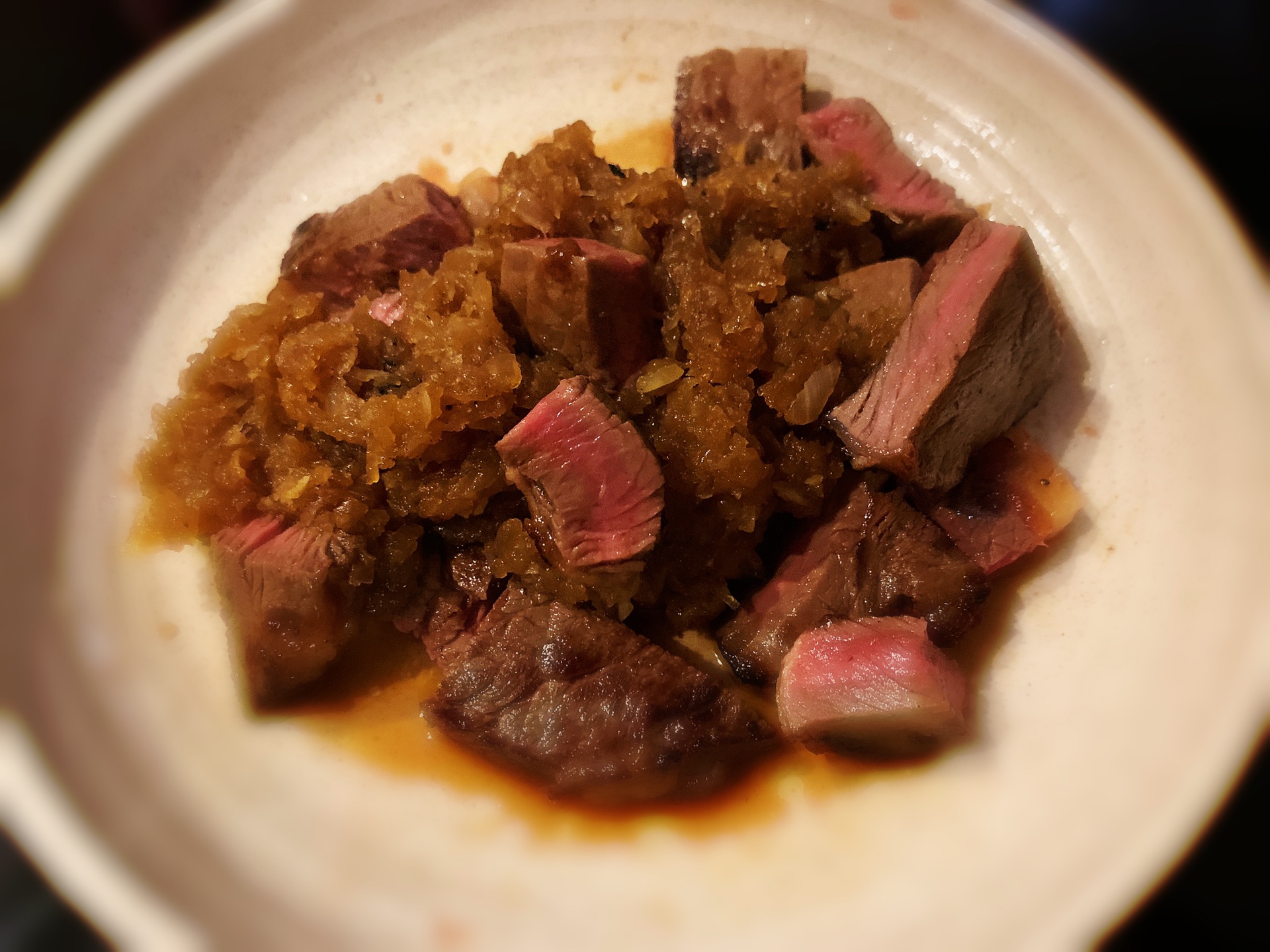 日式煎牛肉块怎么做 日式煎牛肉块的做法 豆果美食