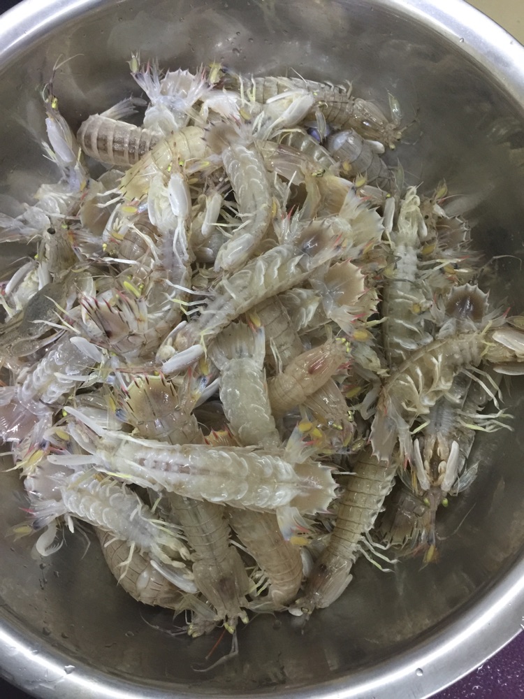 盐焗皮皮虾也称醉虾菇的做法图解1