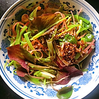 青笋胡萝卜凉拌折耳根的做法图解4