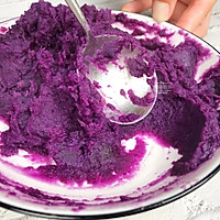 紫薯糯米卷的做法图解4