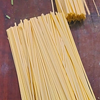 怎样做出比较直的无添加剂的干面条的做法图解16