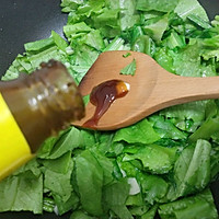 蒜爆油麦菜（新手小白也可以做的素宴）的做法图解6