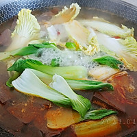 香辣鸭血烫菜粉的做法图解5