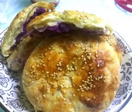 紫薯酥饼的做法