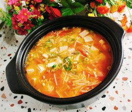 #本周热榜#番茄豆腐汤的做法
