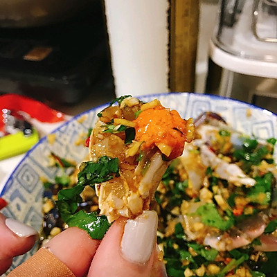正宗潮汕菜「腌生  螃蟹」