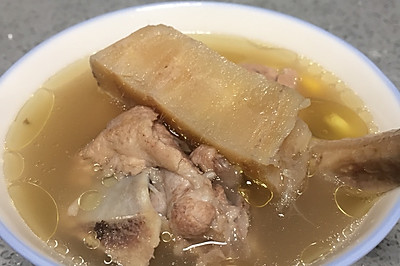 粉葛鸡脚眉豆汤（高压锅版）