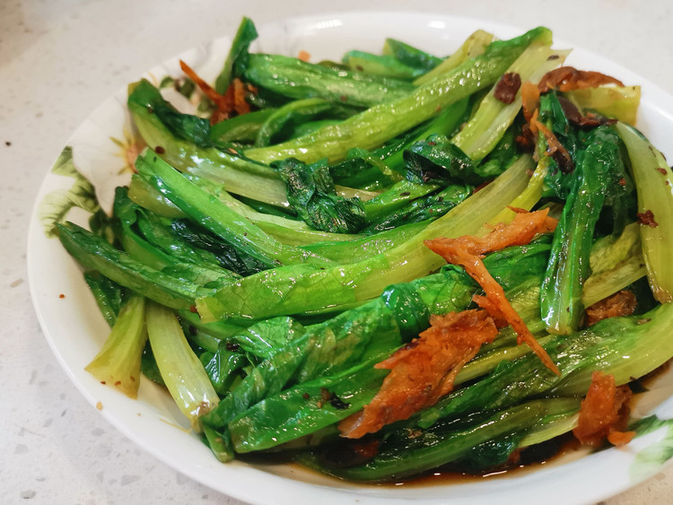 豆豉鲮鱼油麦菜｜会开火就会做系列的做法