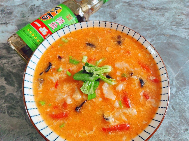家传西红柿疙瘩汤的做法