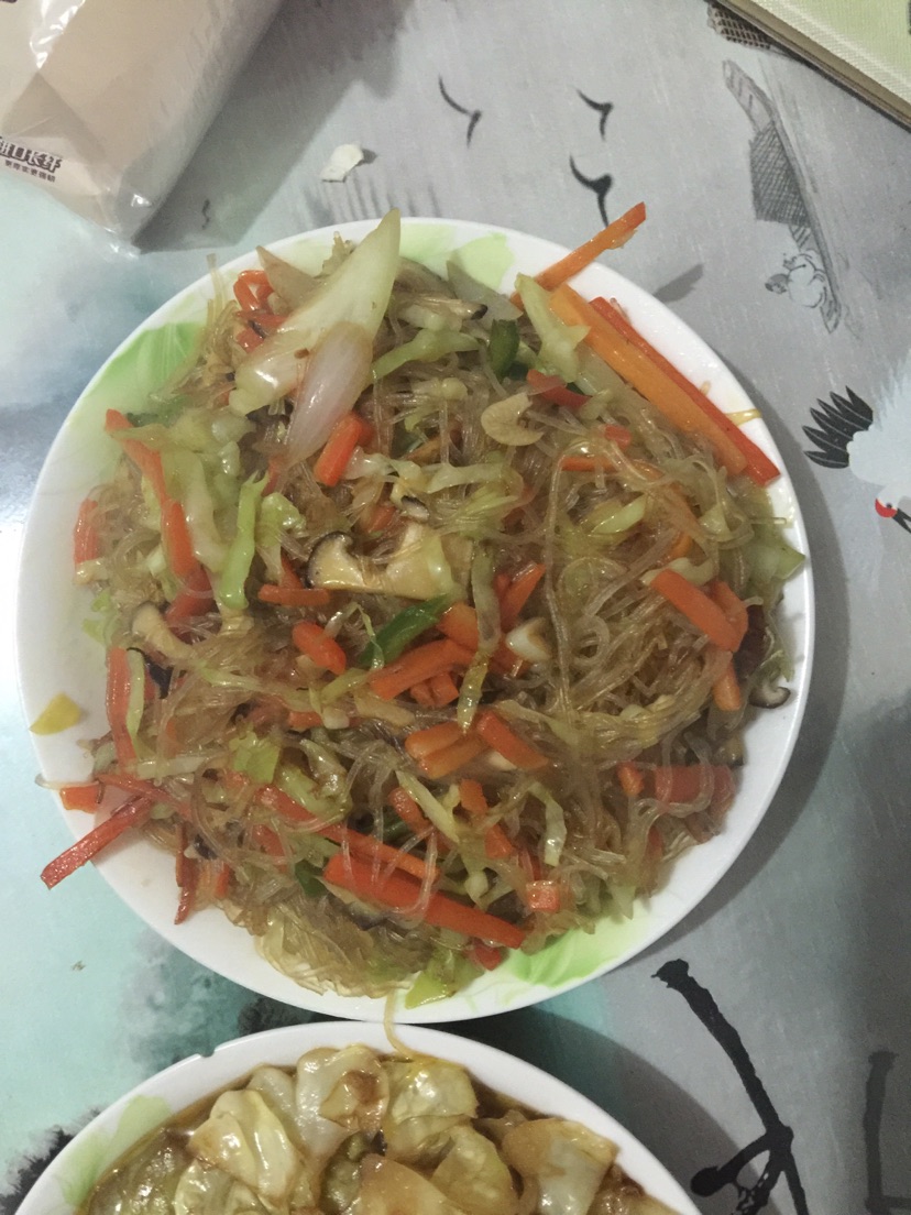 粉丝包菜的做法图解1