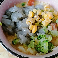 #麦子厨房小红锅#轻松补钙补锌的海苔虾饼饭团的做法图解6