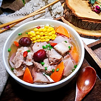 排骨莲藕玉米滋补养生汤的做法图解11