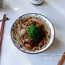 葱圆枣菇面面鸭