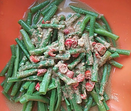 凉拌麻汁豆角的做法
