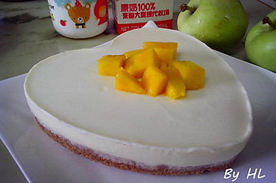 芒果冻芝士蛋糕  Mango cheese cake