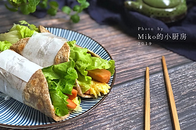 杂粮卷饼