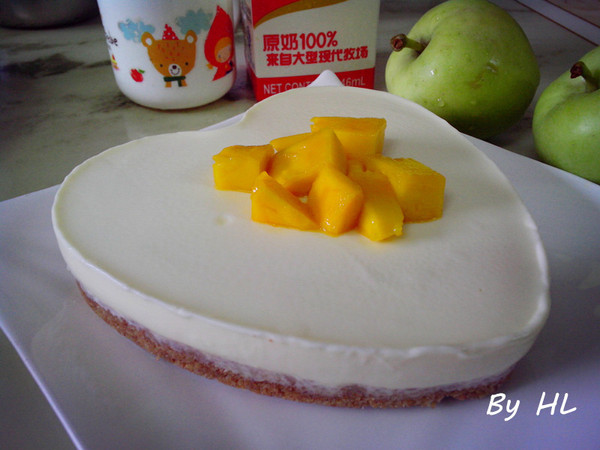芒果冻芝士蛋糕  Mango cheese cake