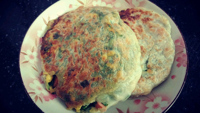 韭菜鸡蛋饼