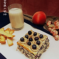 蓝莓果酱香蕉三明治的做法图解8