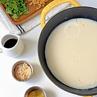 低卡中式早餐‼️自制豆腐脑，软嫩细滑。的做法图解5