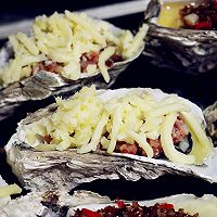 烤生蚝(蒜蓉&芝士)#今天吃什么#的做法图解13