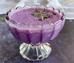 牛奶蜂蜜紫薯饮的做法