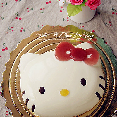 kitty酸奶冻芝士蛋糕