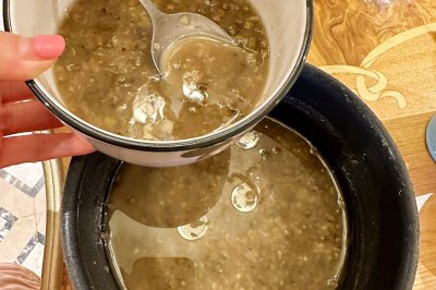 绿豆汤（粒粒开花，软糯流沙，降温极品）
