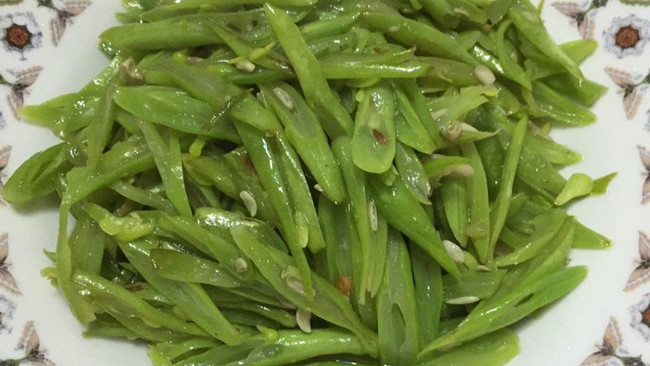 清炒四季豆的做法
