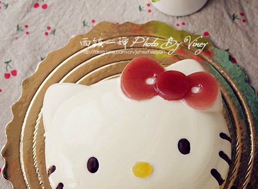 kitty酸奶冻芝士蛋糕