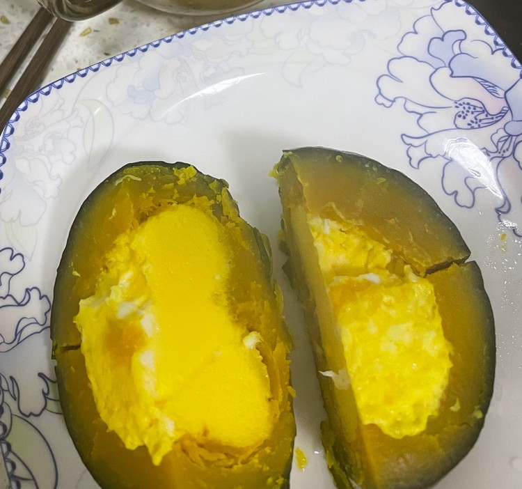 贝贝南瓜鸡蛋羹的做法