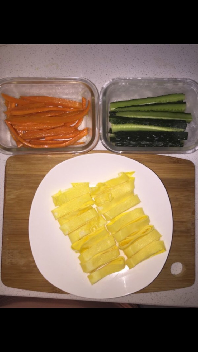 秘制美味速成早餐寿司的做法图解1