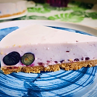 蓝莓酸奶慕斯（不用烤箱就可以做的蛋糕）的做法图解12