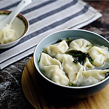番茄鲜肉汤饺